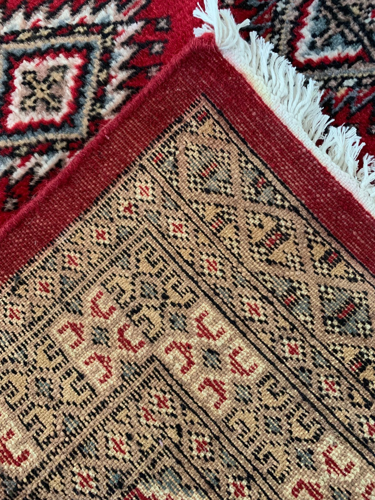 4′ 5” x 2′ 7” | Oriental Hand Knotted Jaldar Area Rug | Stampa Rugs