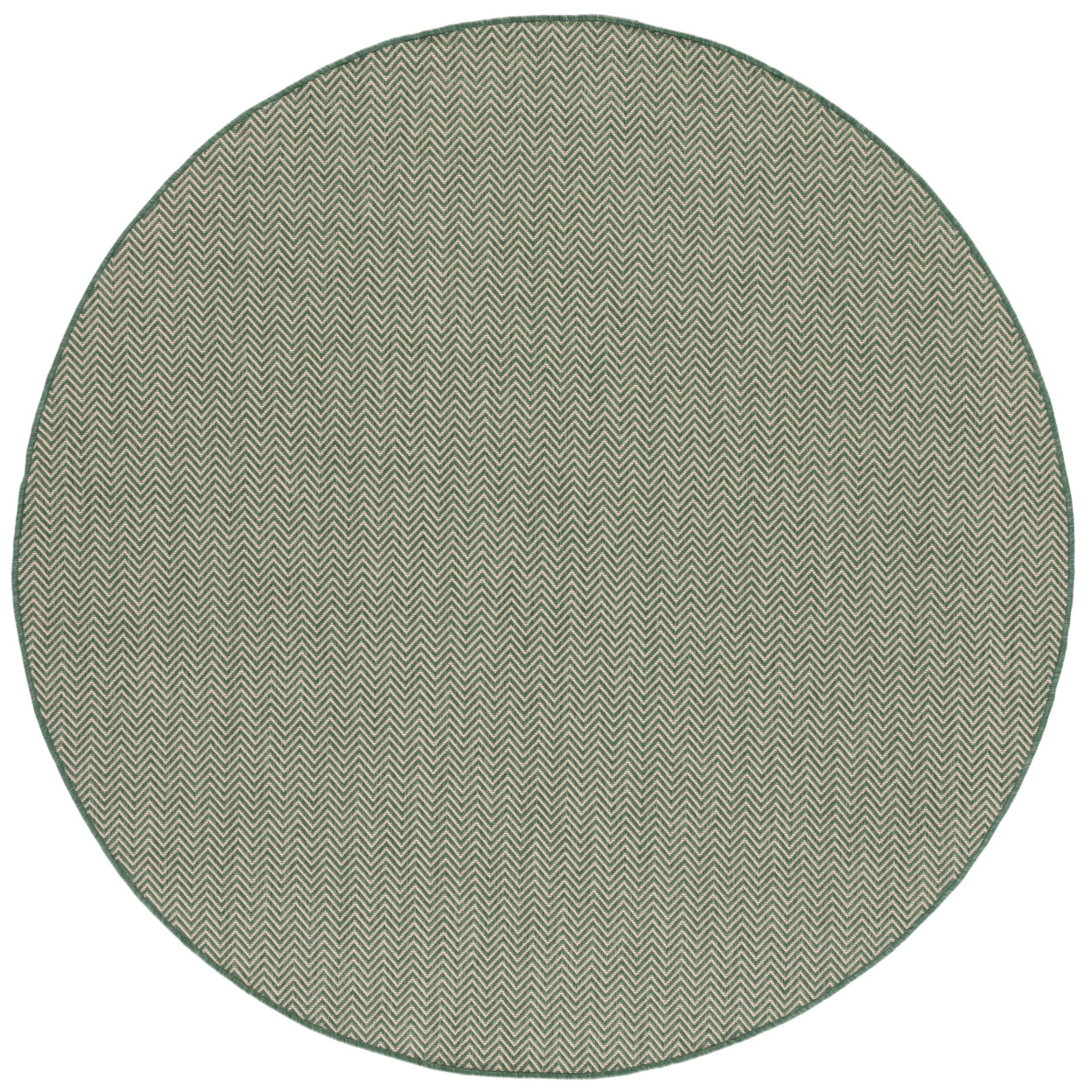 SAFAVIEH Outdoor CY8022-32221 Courtyard Dark Green / Beige Rug