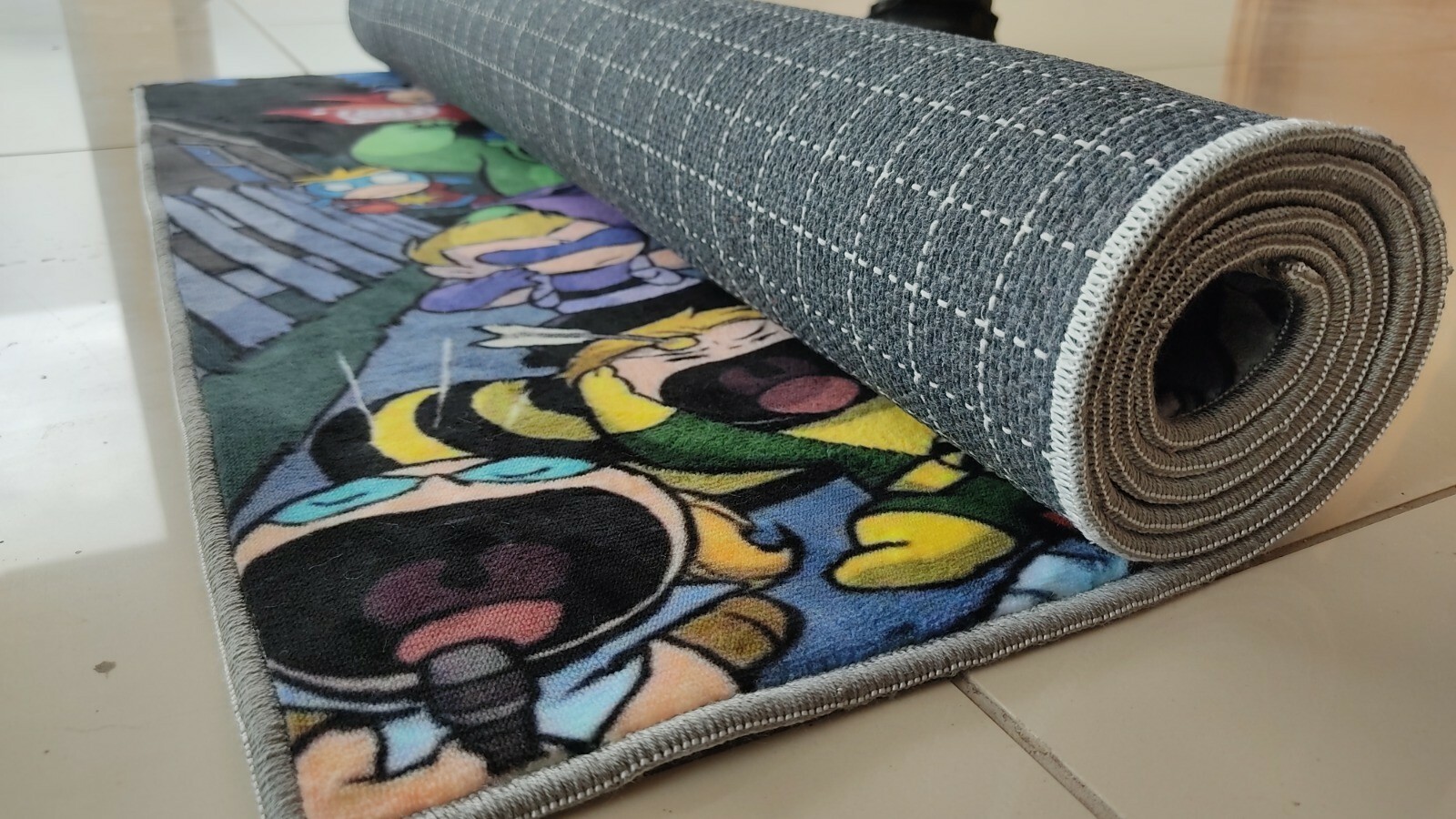 3D Effect Rug ,Fan Rug,Area Rug,Non Slip Floor Carpet,Modern Rug 100×150 cm