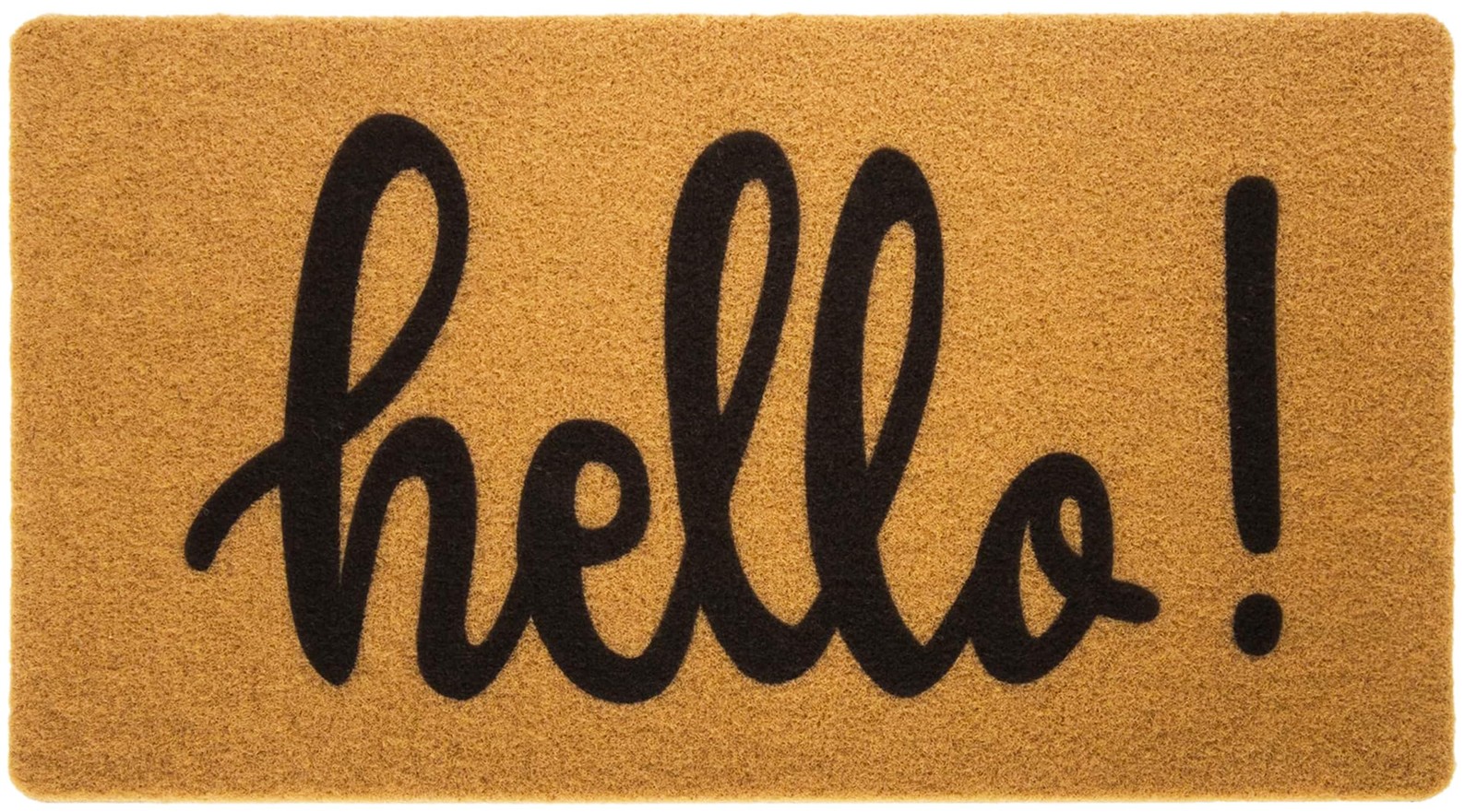 Hello Door Mat Home Welcome Mats Outdoor Indoor Non-Slip Front Welcome Mat fo…