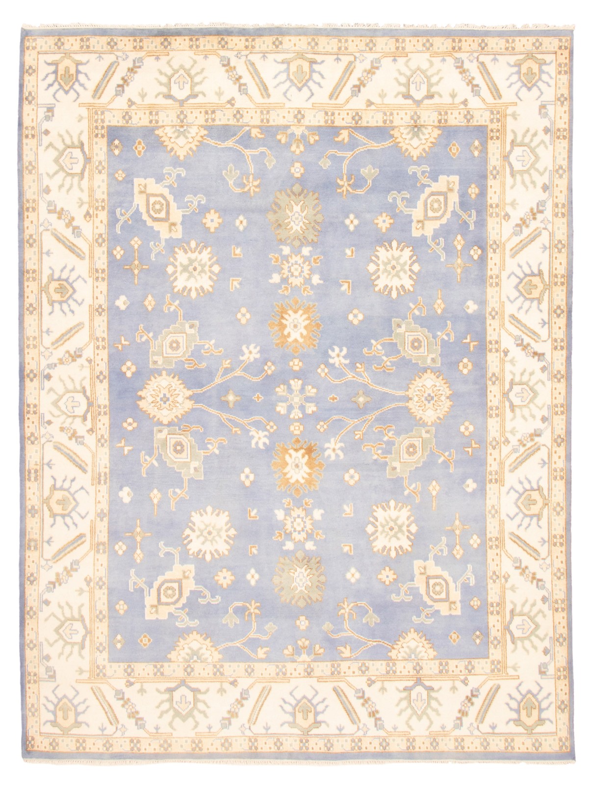 9’3″ x 12’0″ Hand Knotted Area Rug Traditional Oriental Wool Carpet