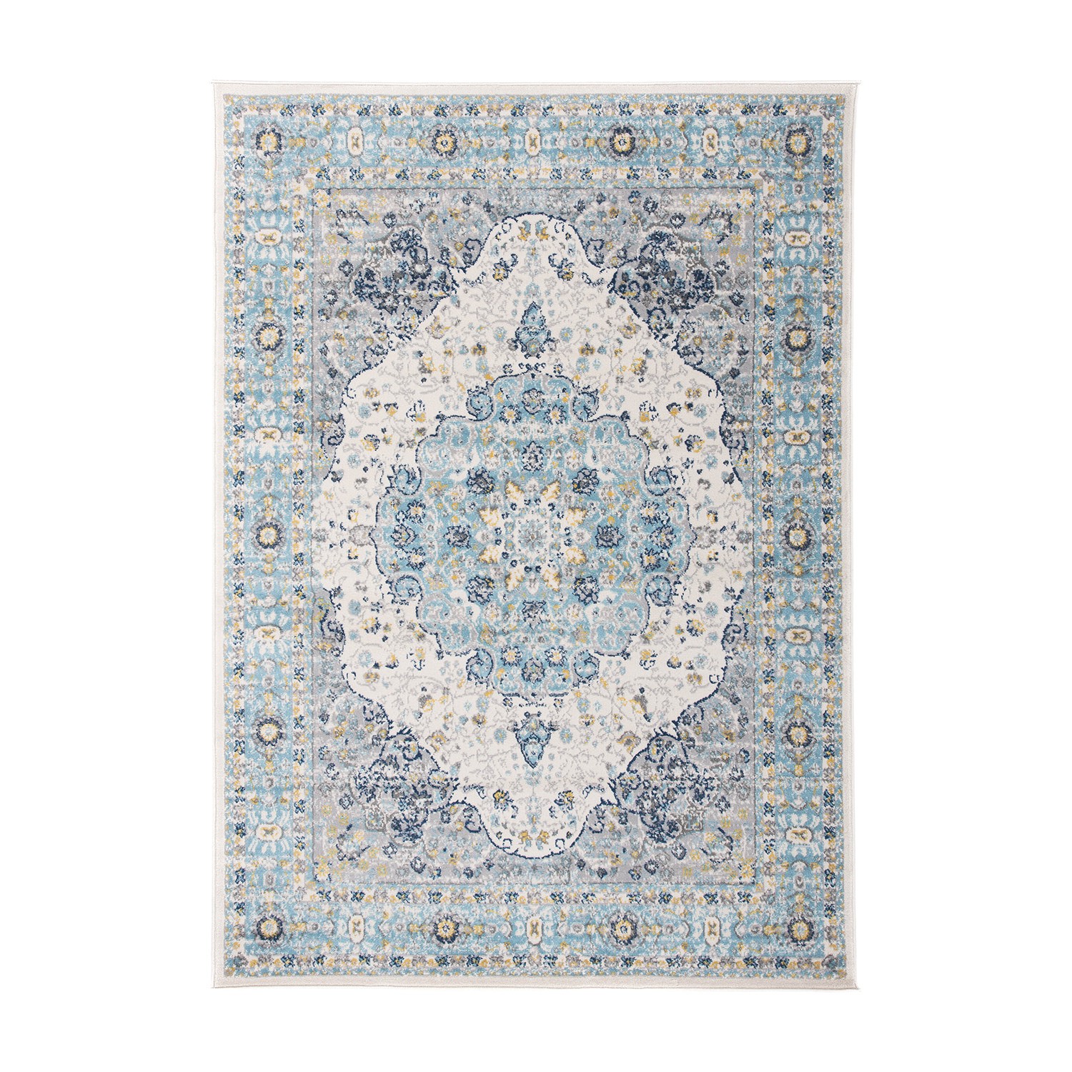 Rugshop Area Rug Vintage Oriental Distressed Medallion Carpets for Sale Rugs 3×5