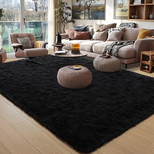Large Area Rugs for Living Room Bedroom 6×9 Feet, Fluffy Kids Room Plush