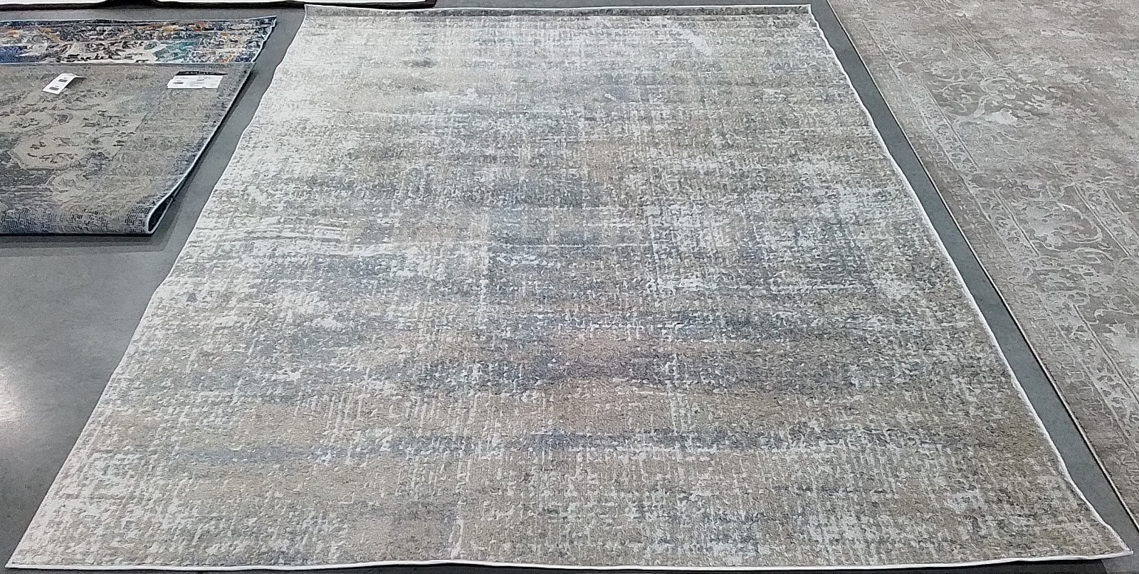 BEIGE / SLATE 8′-0″ x 10′-0″ Back Stain Rug, Reduced Price 1172777335 ADR207B-8