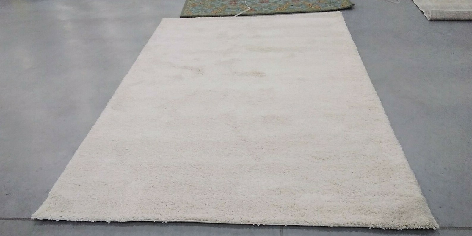 IVORY 6′ X 9′ Stained Rug, Reduced Price 1172700472 SG180-1212-6
