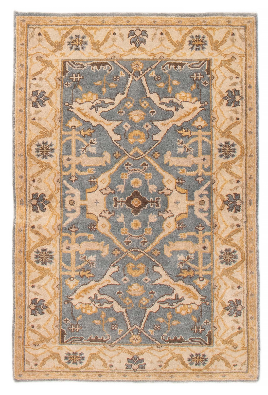 Traditional Hand-knotted Wool Oriental Carpet 4’0″ x 6’0″ Area Rug