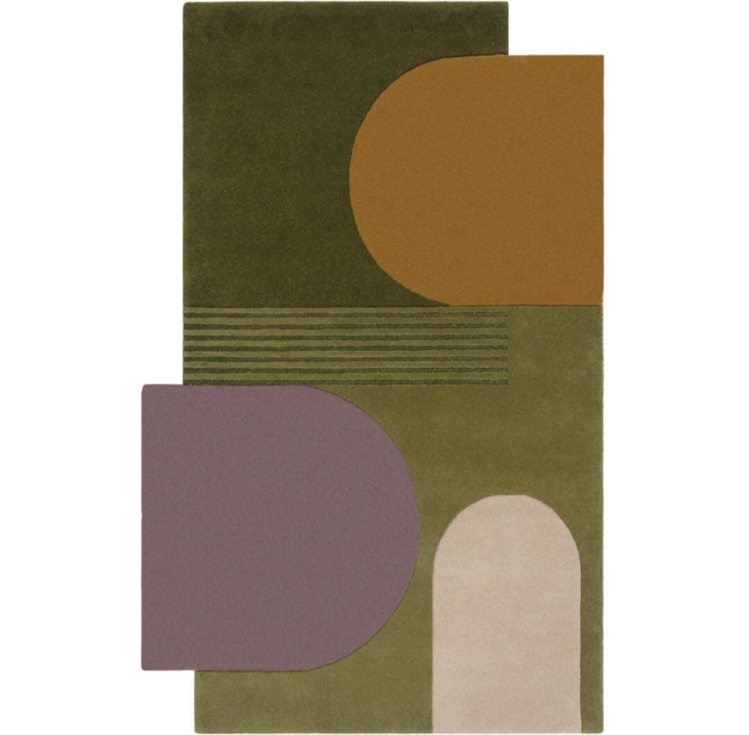 Unique Designer Hand Tufted Wool Rug Area Rug Modern Area Rug Living Room Rugs