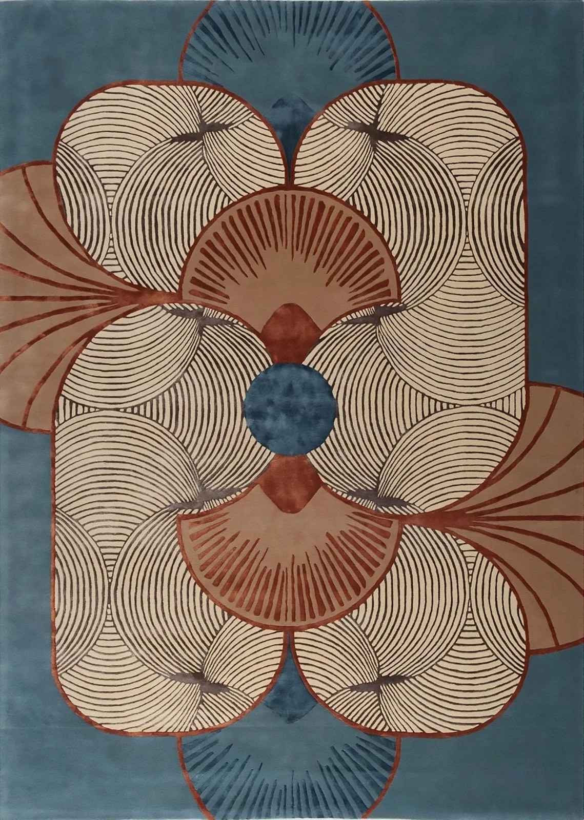 , Hand Tufted ModernHand Tufted Wool Area Soft Wool Area Rugs Handmade Carpet.