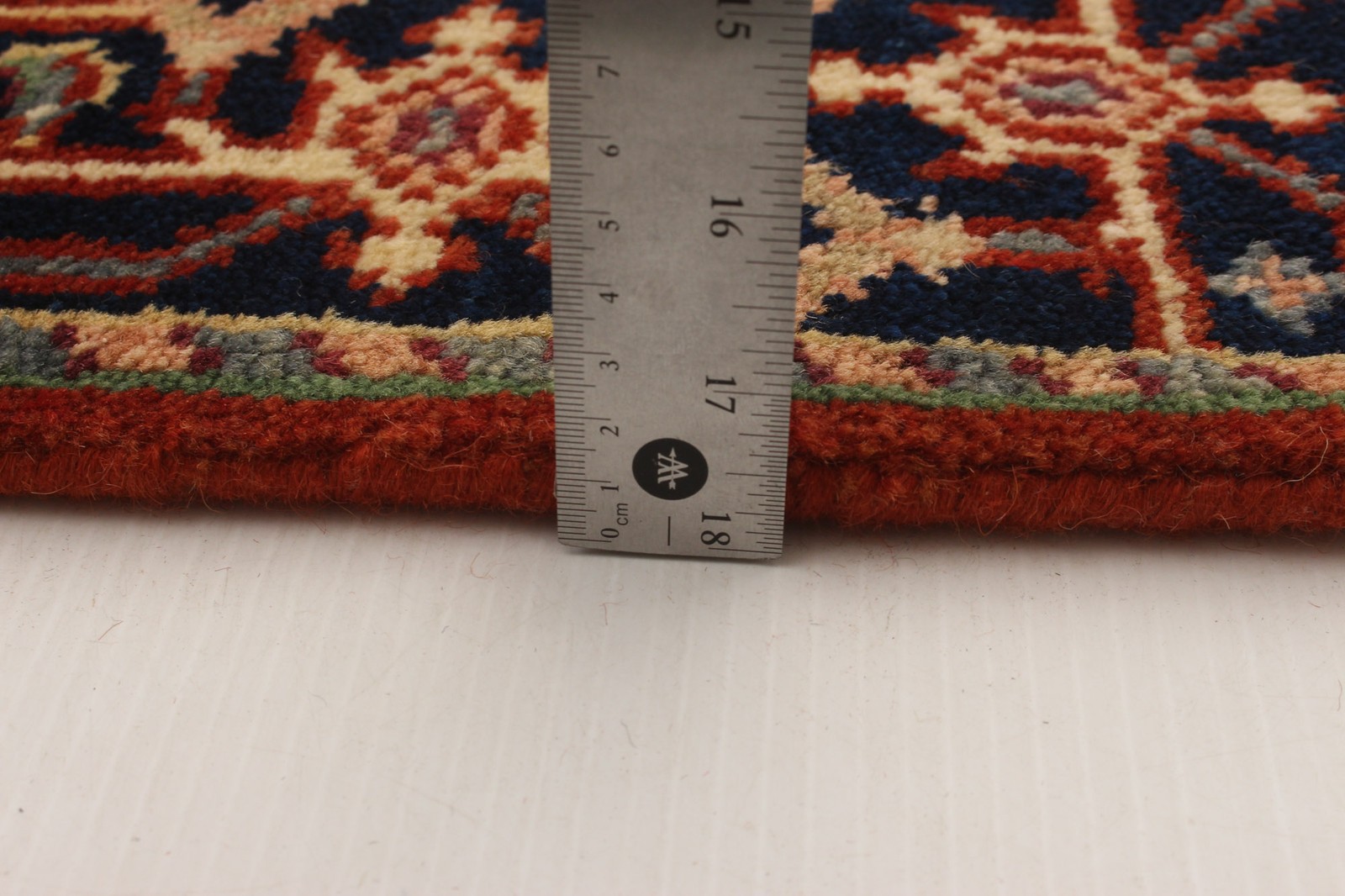 Vintage Hand-knotted Runner Rug 2’7″ x 10’0″ Traditional Oriental Wool Carpet
