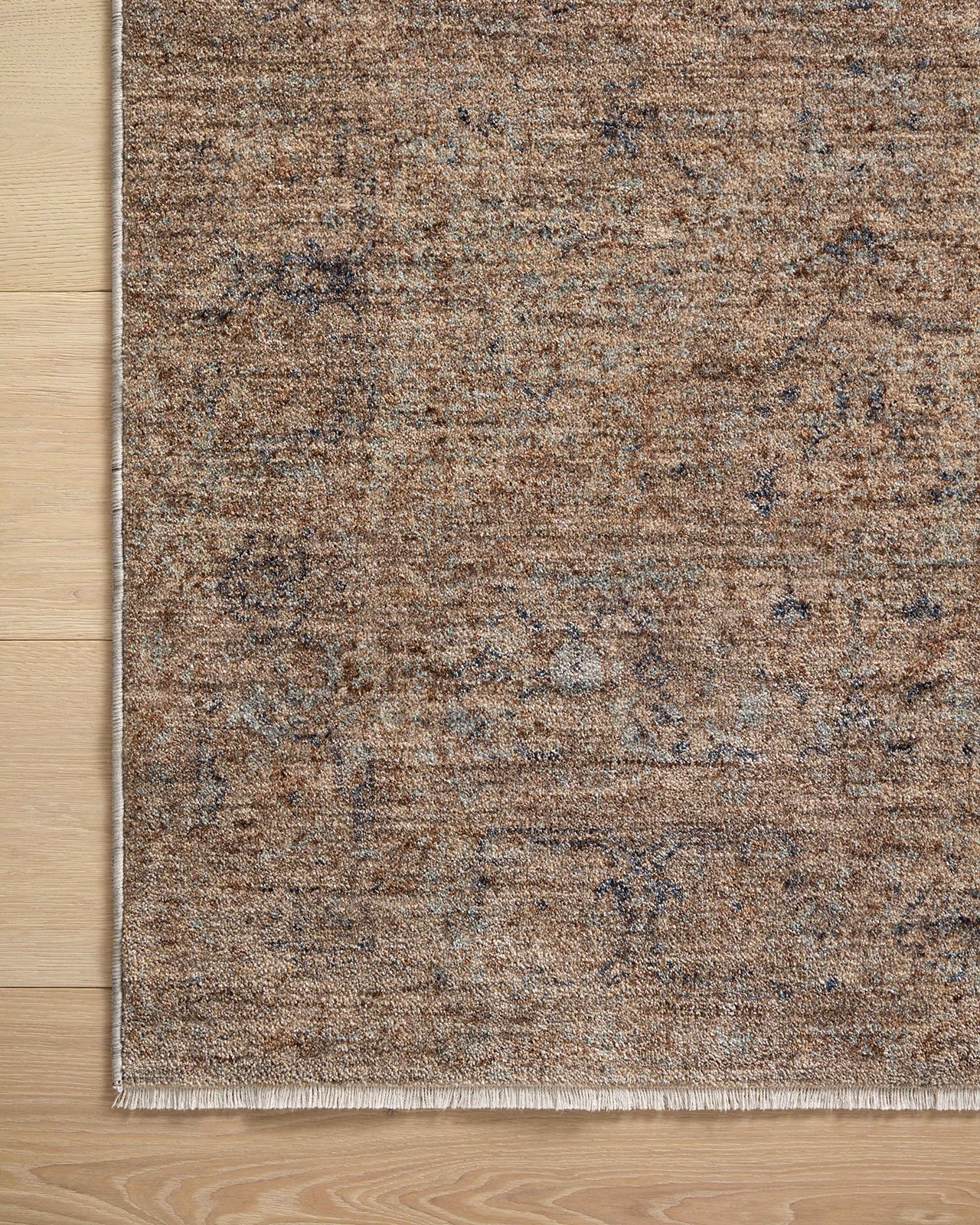 Loloi Angela Rose Blake Collection Bla-03 Taupe/Blue 5-3 X 7-6 .25 Pile Height