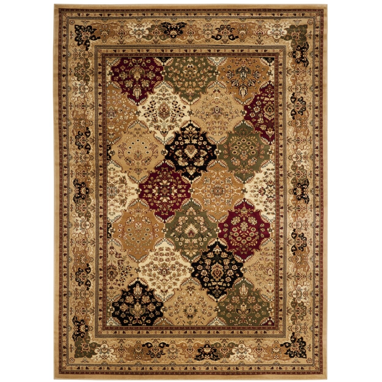 SAFAVIEH Lyndhurst LNH221C Multi / Beige Rug