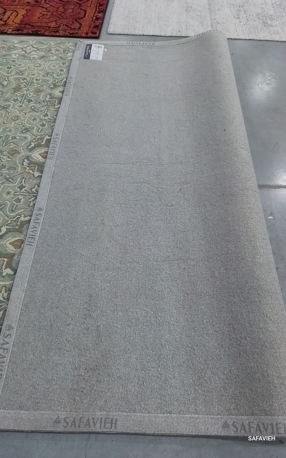 GREEN / IVORY 8′-0″ x 10′-0″ Back Stain Rug, Reduced Price 1172801937 HG227X-8