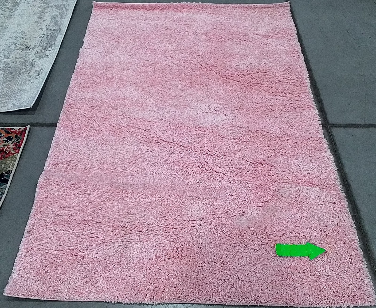 LIGHT PINK 4′-0″ x 6′-0″ Pressed Pile Rug, Reduced Price 1172770467 PRM300U-4