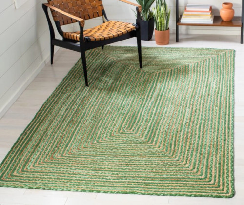Handmade Rug Living Room Bedroom Area Rug Braided Floor Carpet Mat Indoom Rug