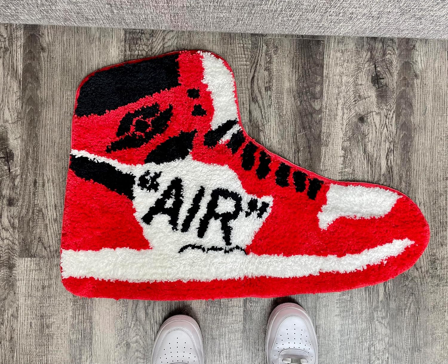 Sneaker Rug – Handmade & Premium – 30In (75Cm) – Hypebeast Decor – Living Room,