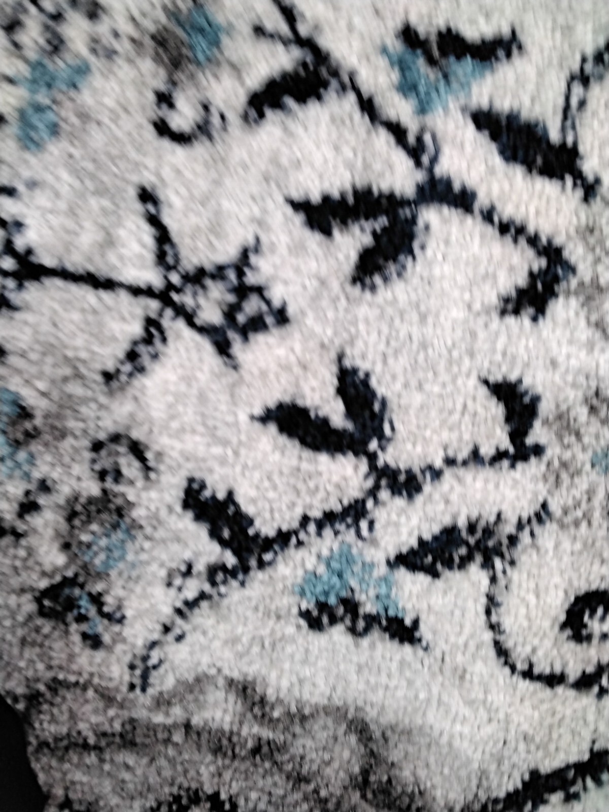 CREAM / LIGHT GREY 5′-3″ X 5′-3″ Flaw in Rug Reduced Price 1172735019 MAD600C-5R
