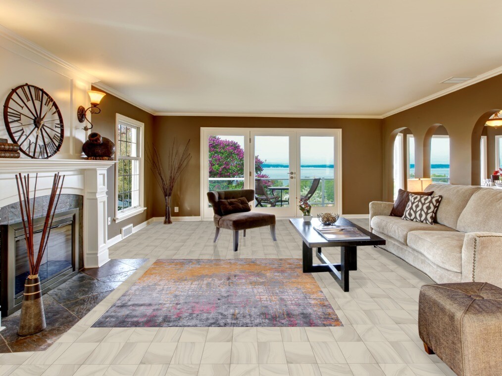 Stylish Handcrafted Living Room Rug 6×8 ft Luxurious Hand-knotted Wool Rug