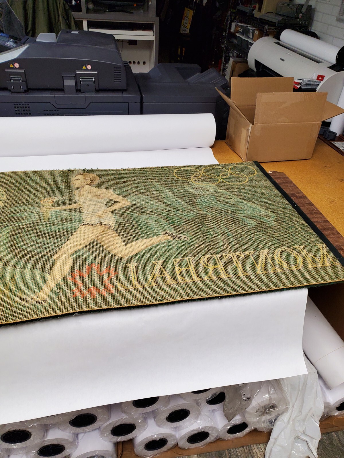 wall hanging picture rug