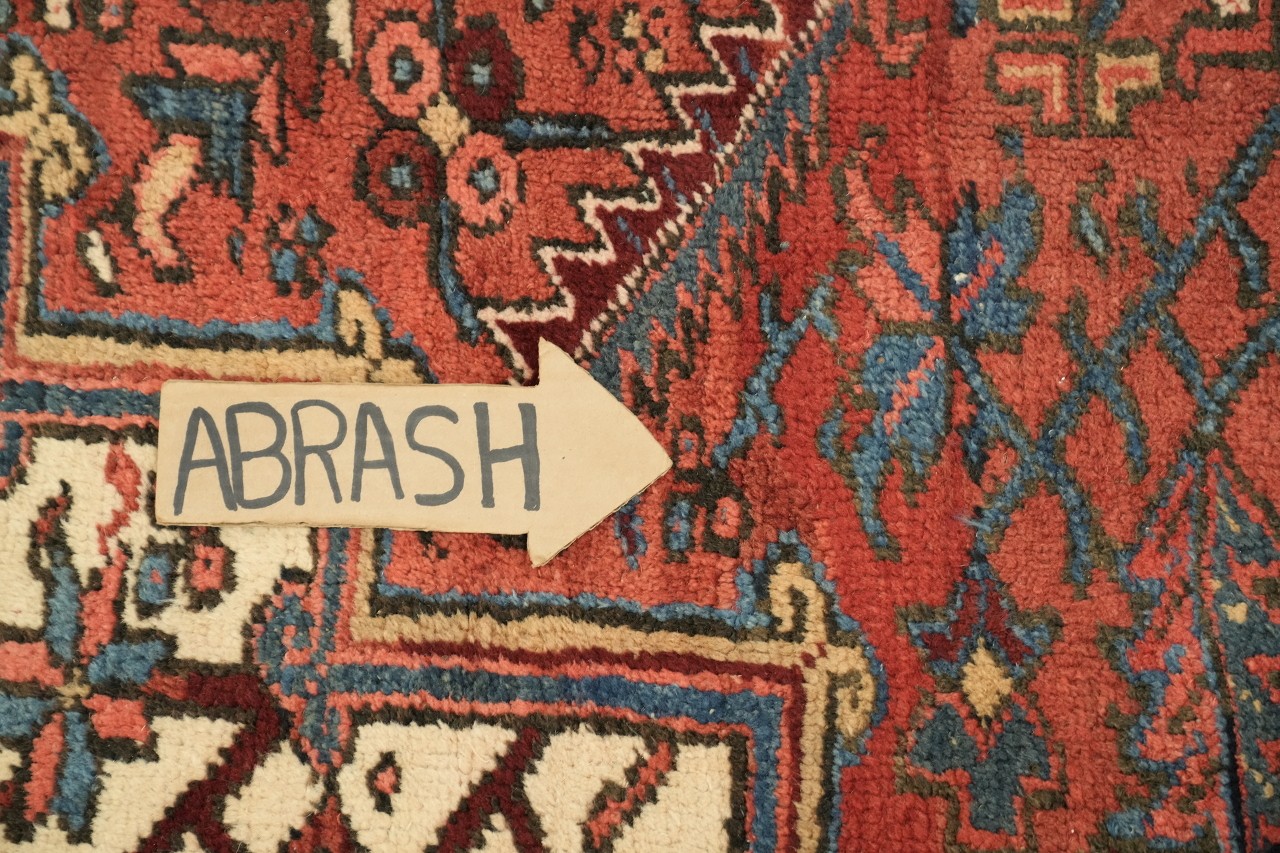 Vintage Traditional Medallion Multicolor 10×19 Hand-Knotted Wool Area Rug