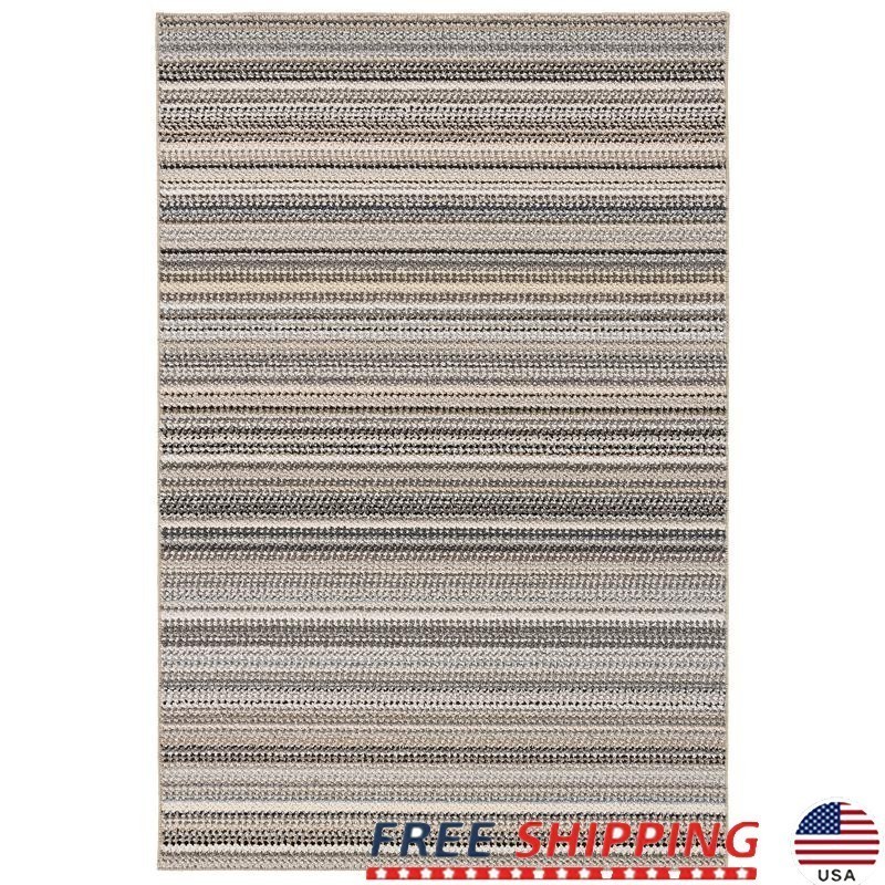 Eco-Friendly Indoor Area Rug Durable Stain Resistant Low Pile Unique Variations