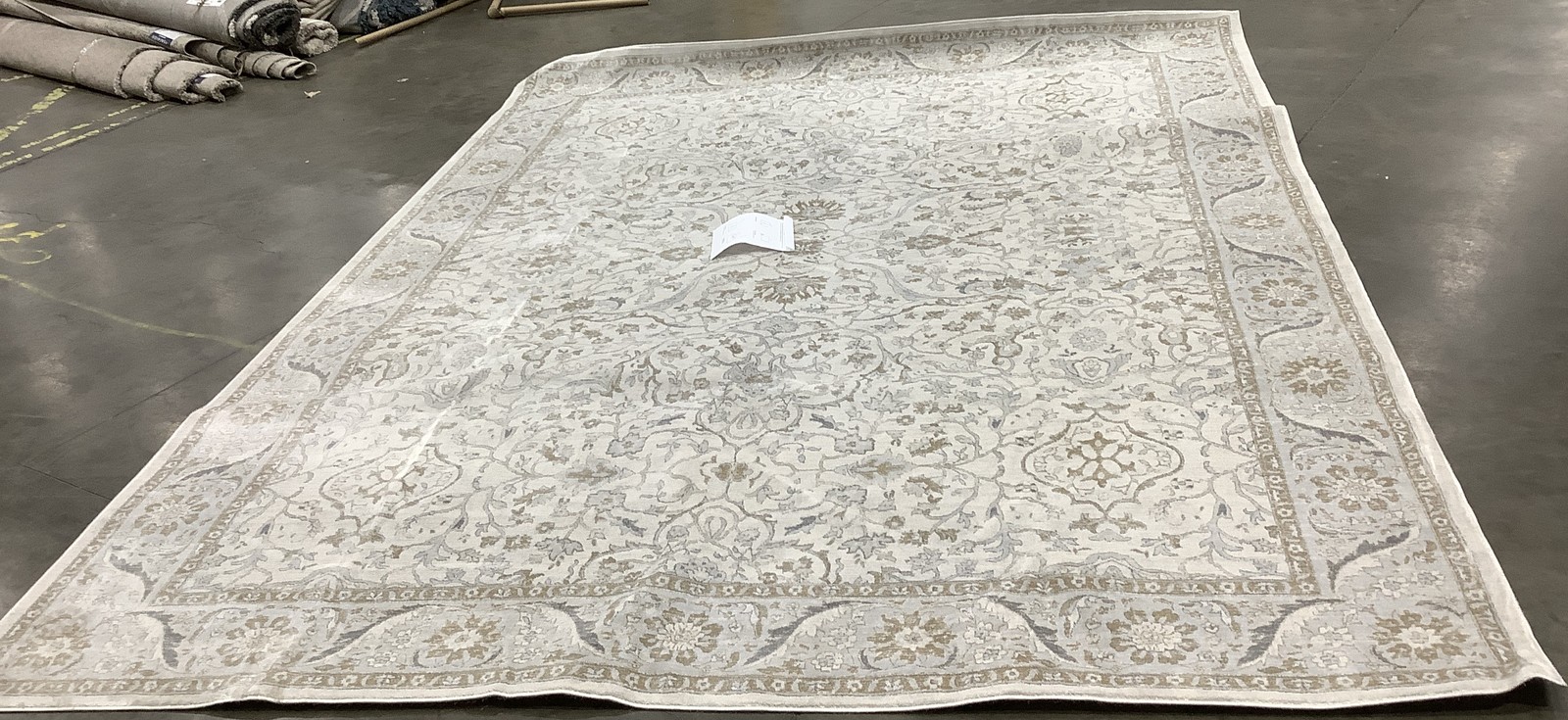 CREAM / BEIGE 9′-0″ x 12′-0″ Back Stain Rug, Reduced Price 1172684681 ISA912A-9