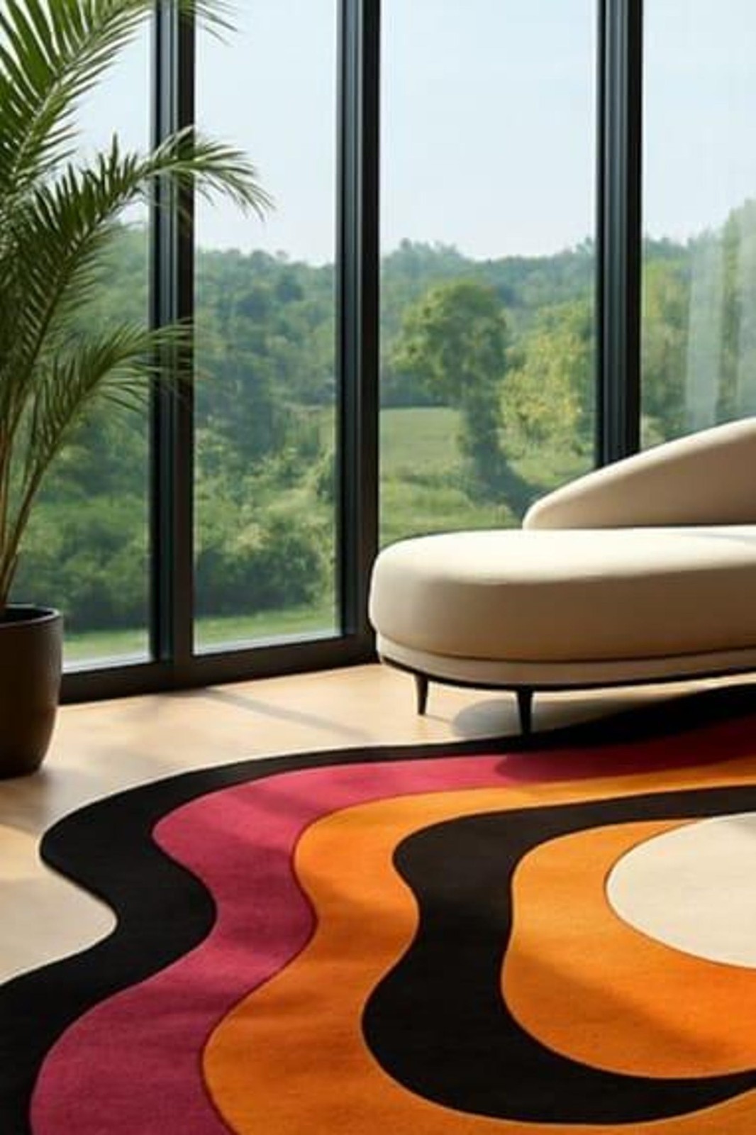 Designer Rug | Irregular Rug | Wool area Rugs | Living Room Rug | Tufted A19