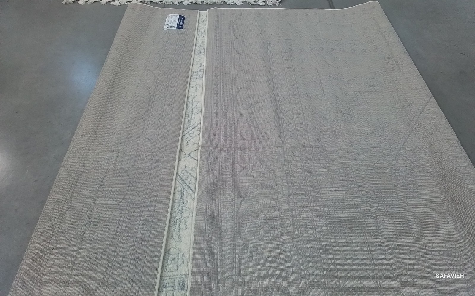 IVORY / SLATE 9′-0″ x 12′-0″ Flaw in Rug, Reduced Price 1172801375 ADR108S-9