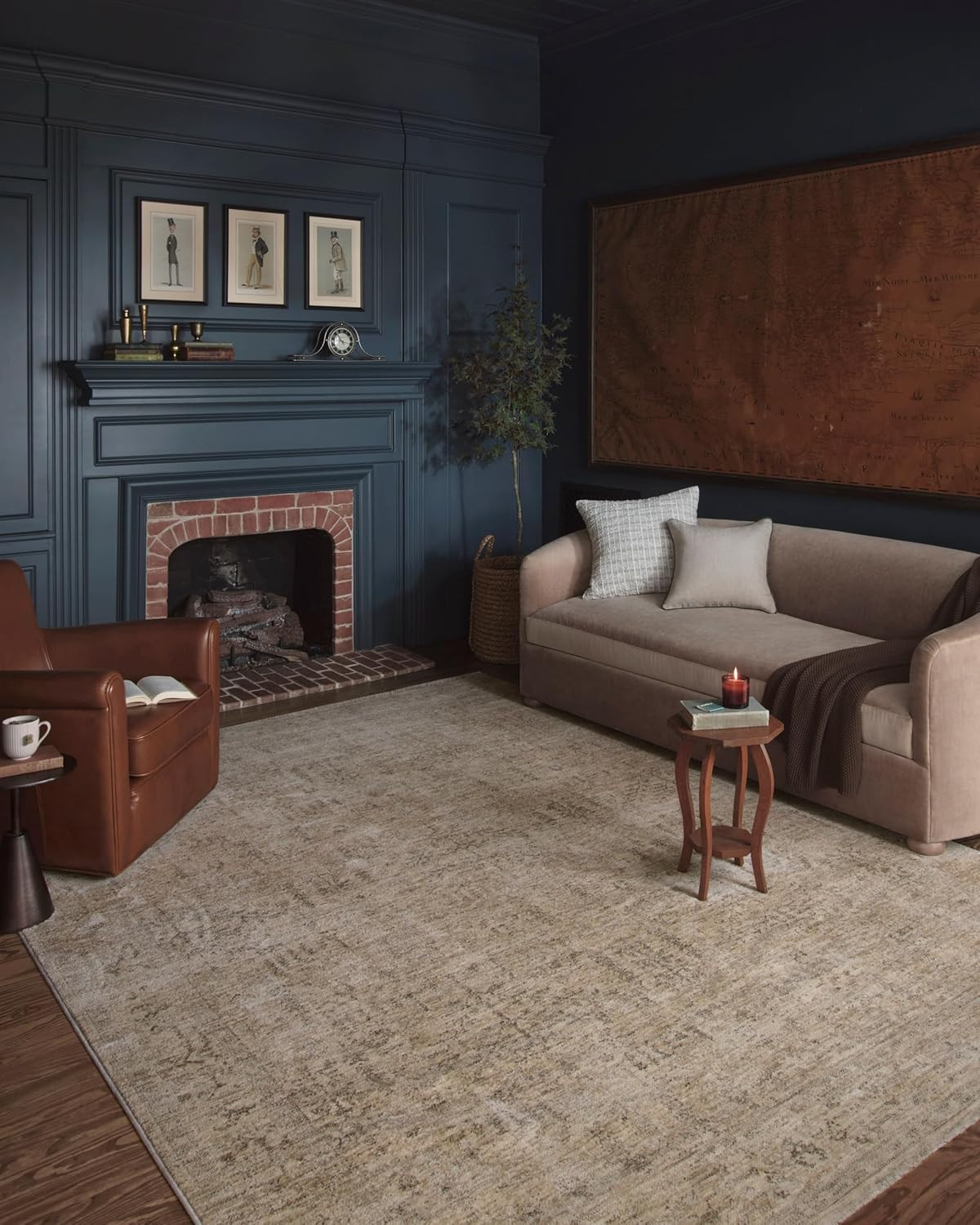 Joanna Gaines Junie Collection Oatmeal/Smoke Area Rug 6’7″ x 9’10