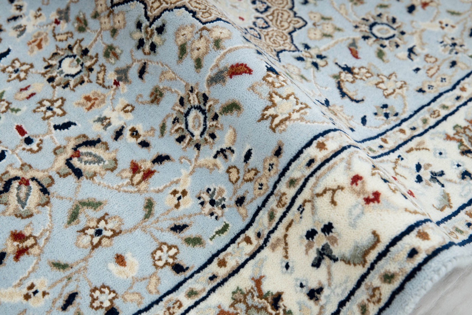 2’6×8 & 2’6×10 Persiann Nain Wool & Silk Hand Knotted Runner Rug Hallway Rug