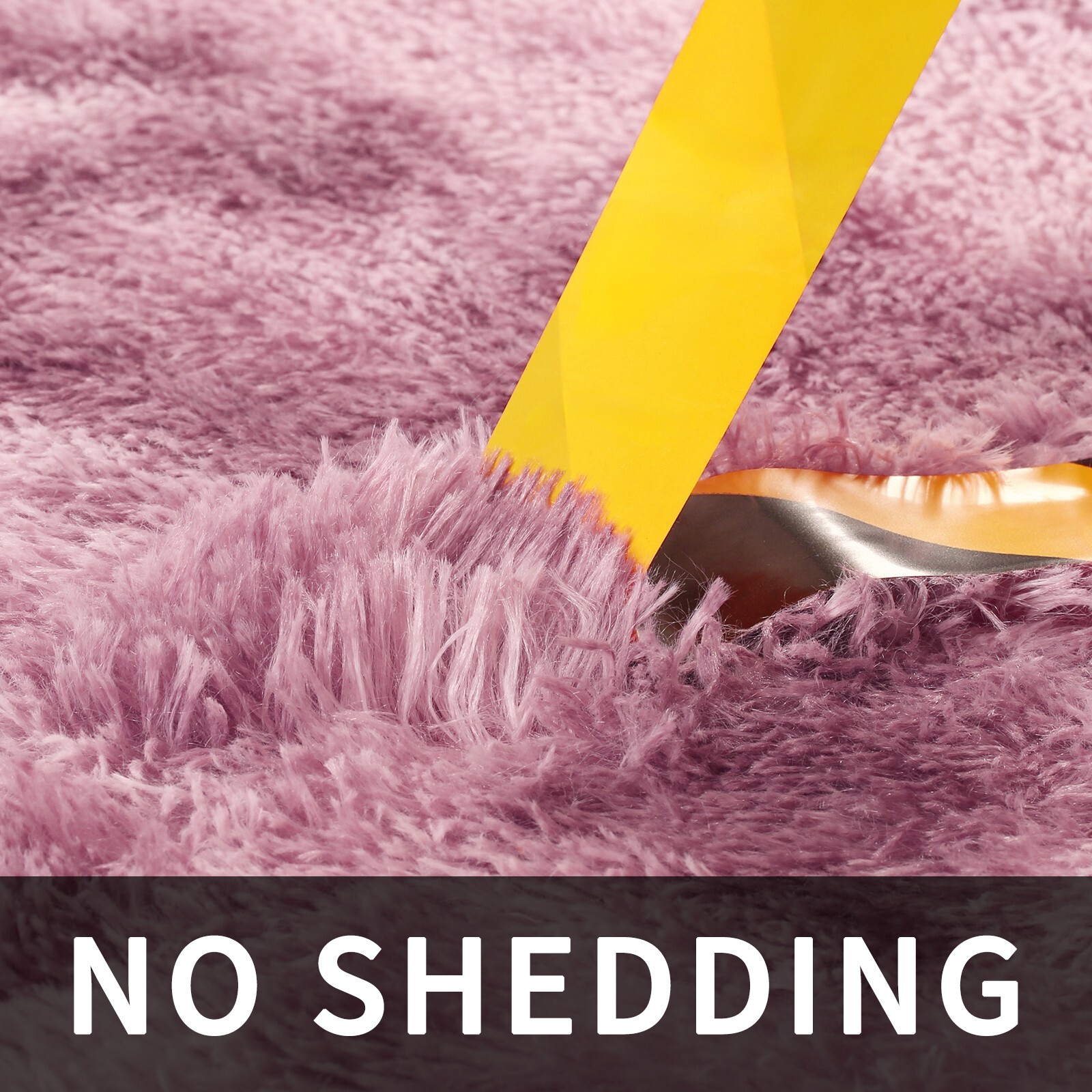 Large Size Shaggy Fluffy Area Rugs Carpets Living room Bedroom Tie-dye Purple
