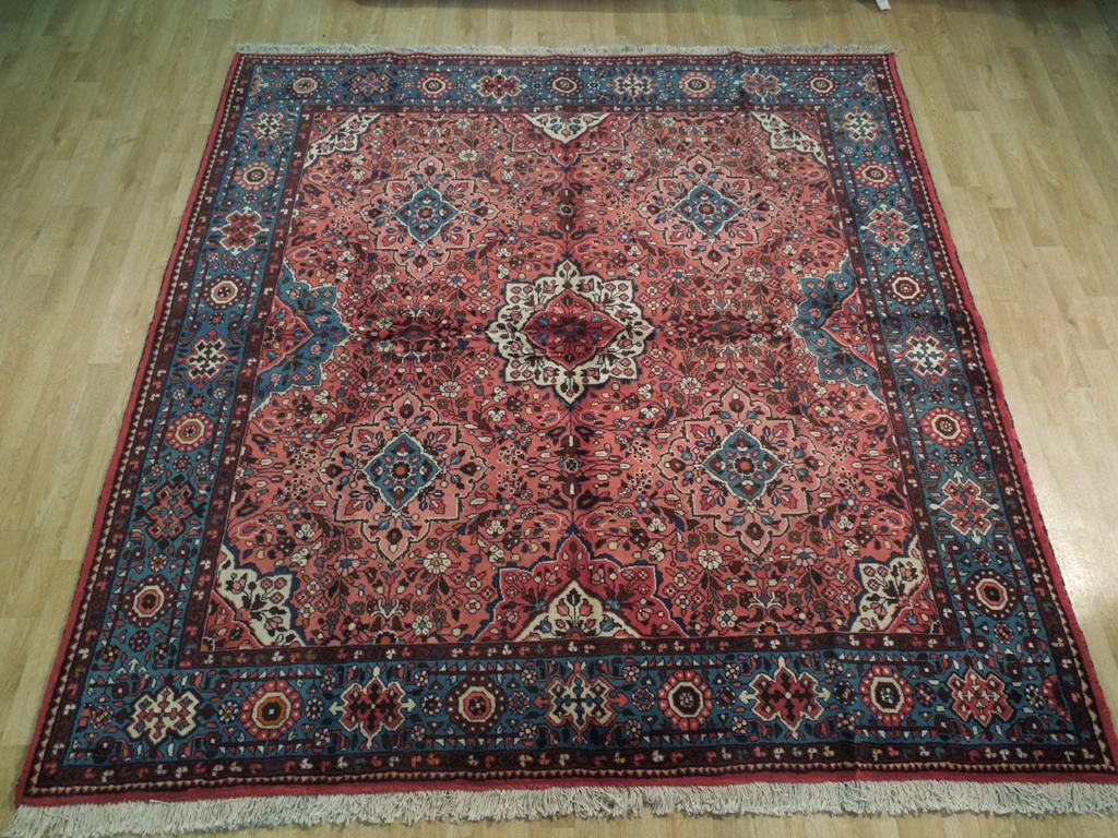 7′ x 7′ Fine Traditional Saroouk Rug #B-72398