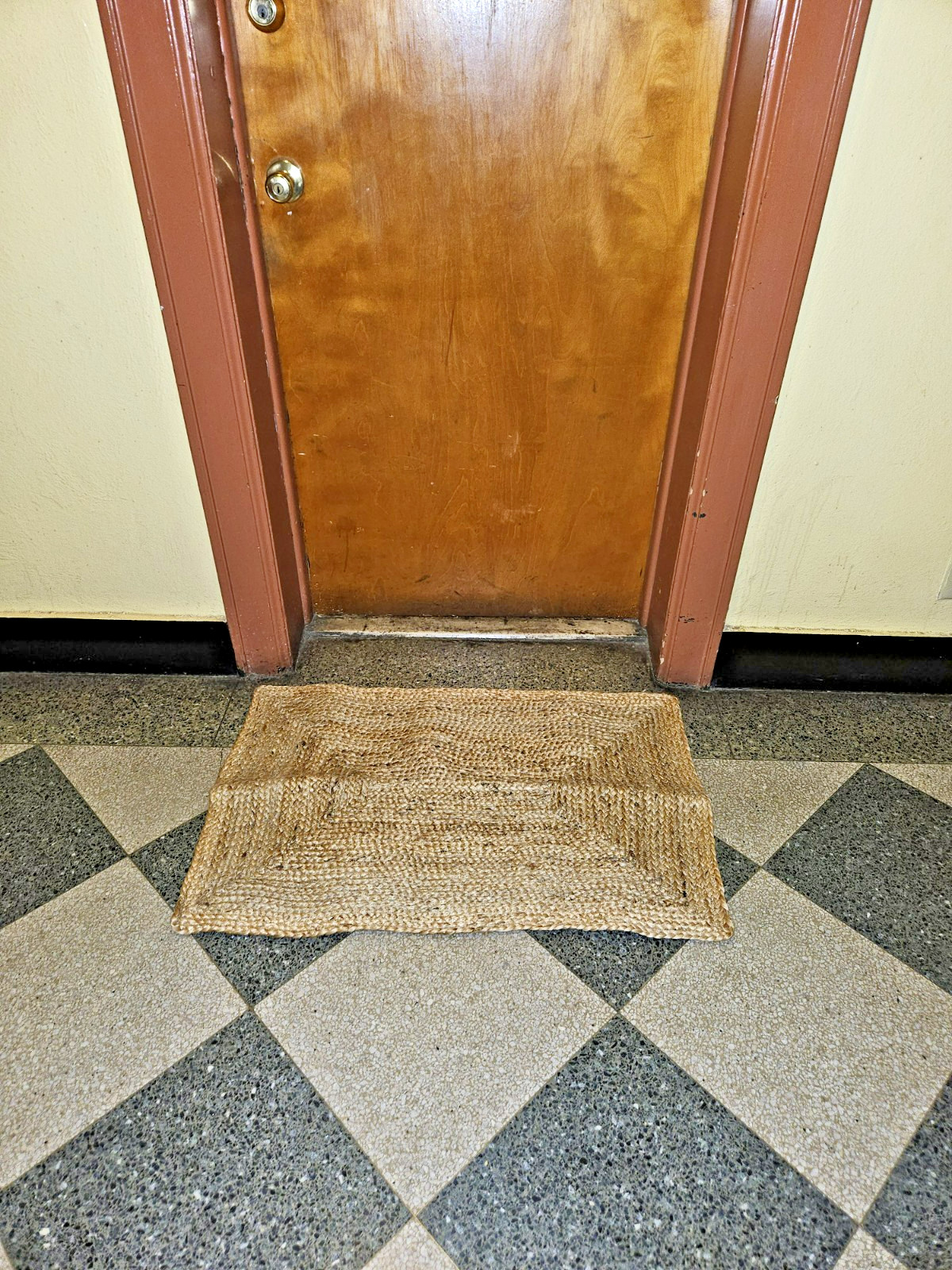Jute Braided Natural Rug – 24″x36″ – Indoor entry, bathroom or staircase