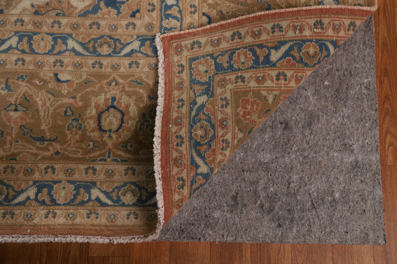 Traditional Floral Area Rug 10×12 Hand-knotted Wool Carpet