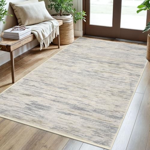 3×5 Gray Beige Neutral Multi 3′ x 5′ (Rectangular) Gray/Beige/Neutral/Multi
