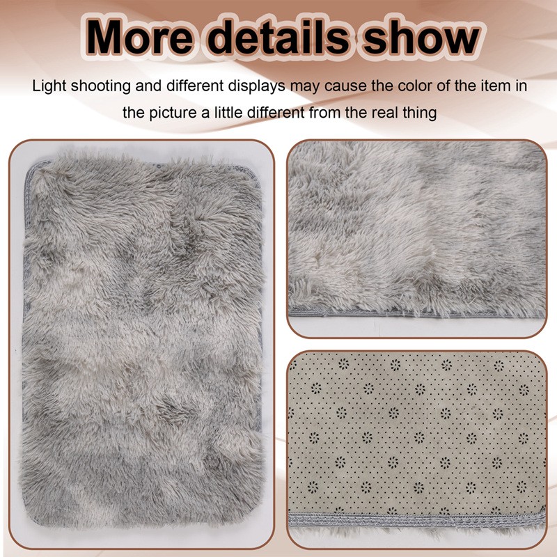 Tie-Dye Gradient Color Carpet Bedroom Living Room Coffee Table Mat Long5342