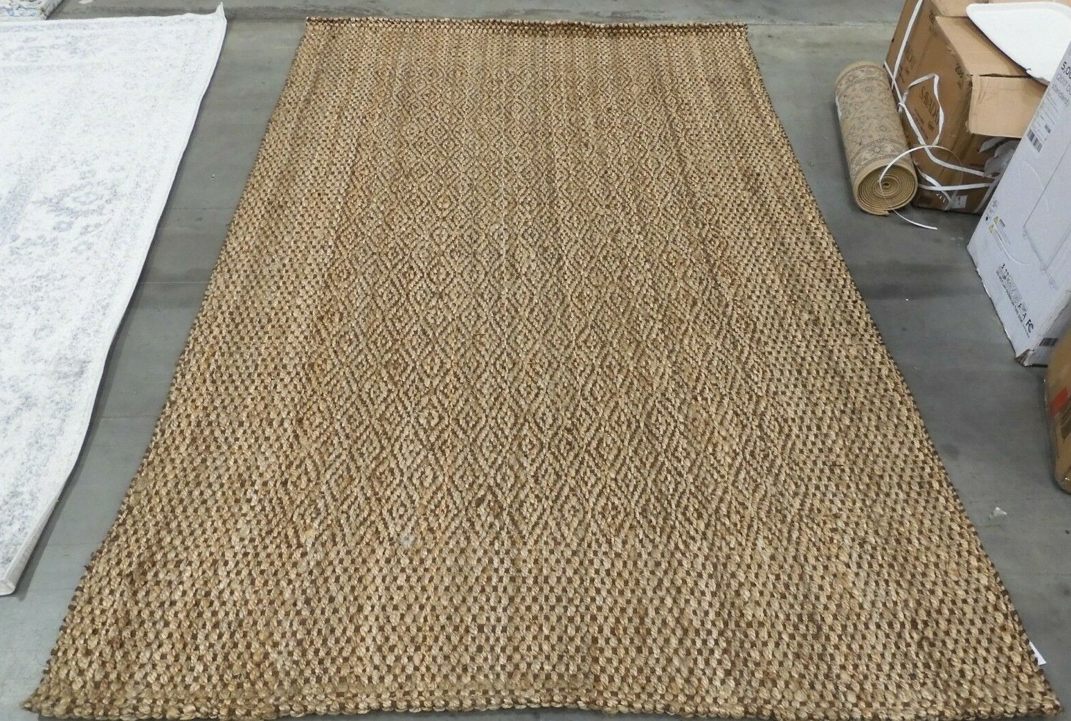 NATURAL / BROWN 6′ X 9′ Loose Threads Rug Reduced Price 1172612656 NF183A-6
