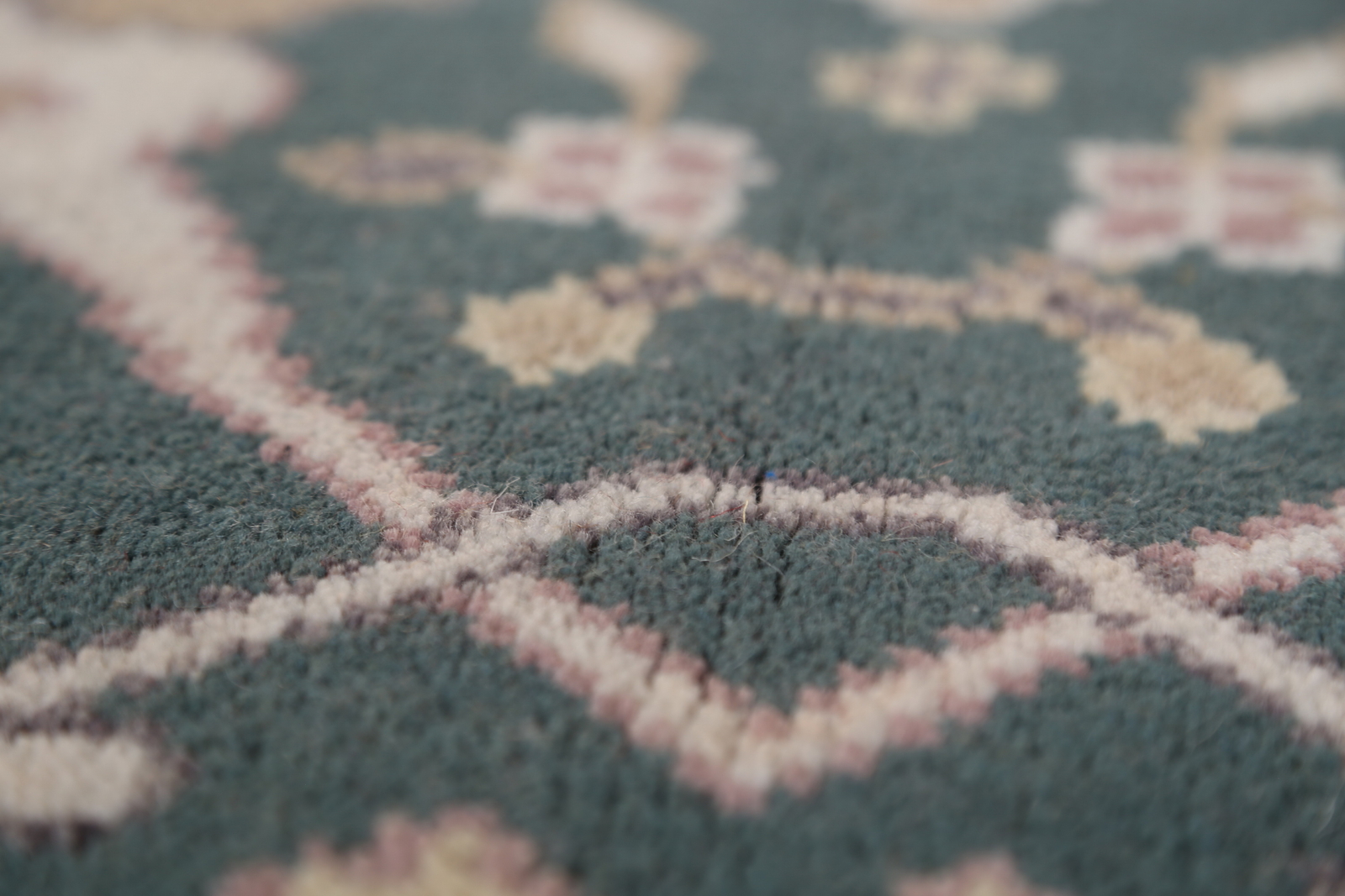 Luxurious Handcrafted Oushak Indian Bedroom Rug Thick Plush 4×6 ft