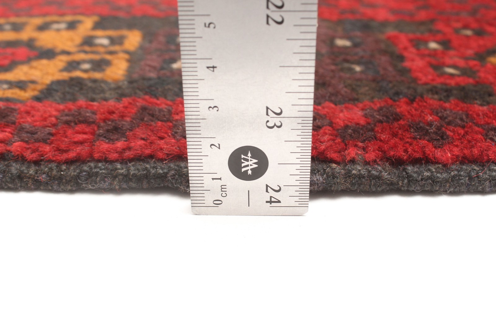 Vintage Hand-Knotted Area Rug 3’5″ x 6’9″ Traditional Oriental Wool Carpet