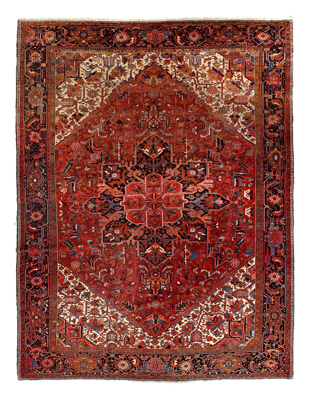 Rust Hand Knotted fine 11’2″X 14’2″