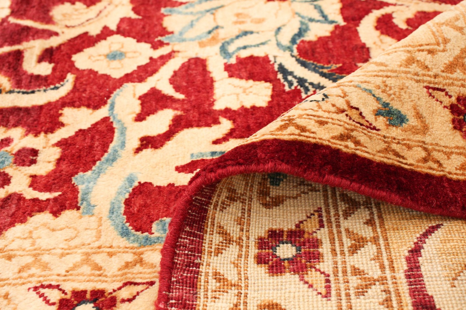 Hand Knotted Area Rug 9’0″ x 12’0″ Traditional Oriental Wool Carpet