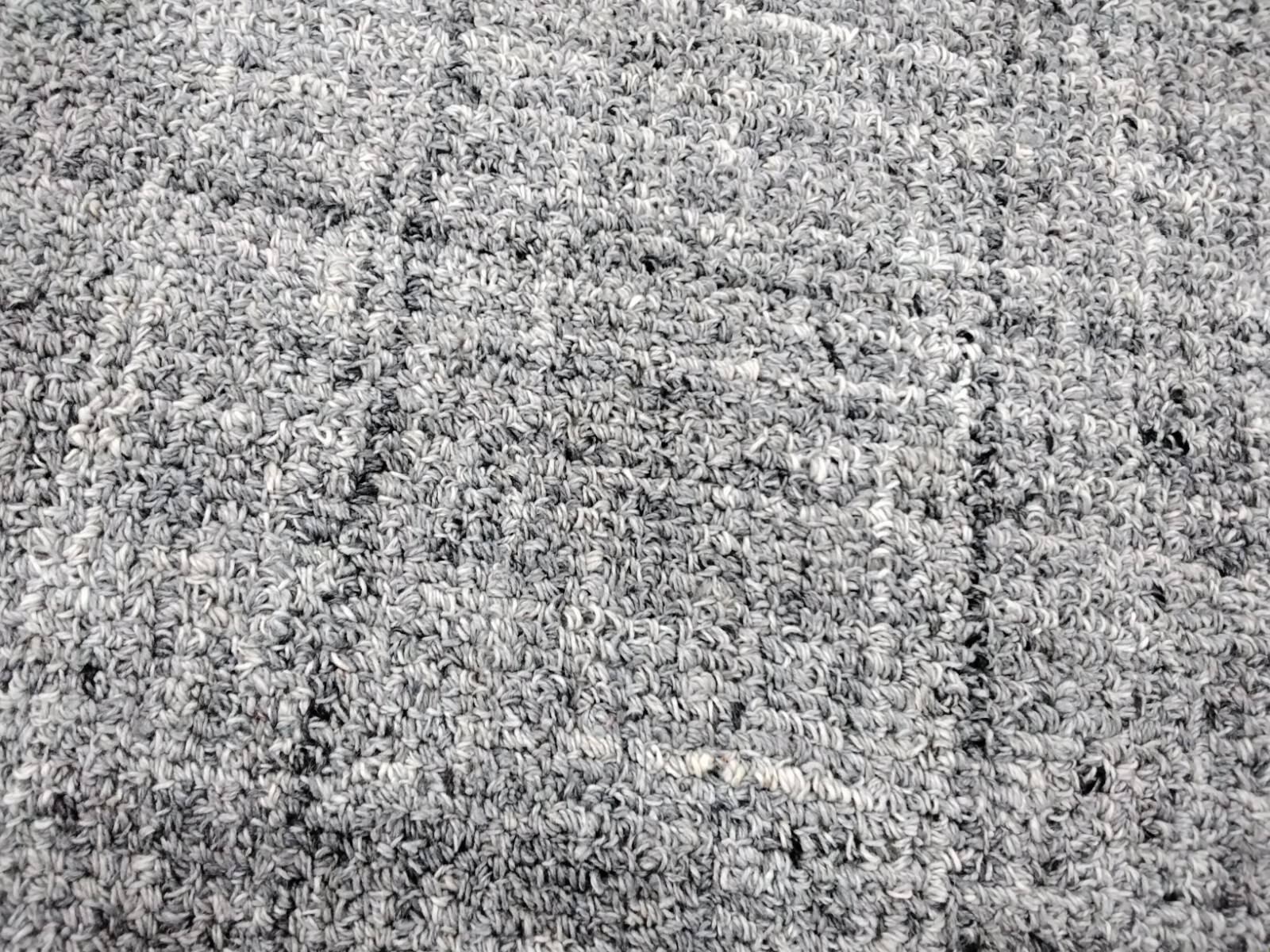 GREY / BLACK 8′ X 10′ Back Stain Rug, Reduced Price 1172758021 ABT604F-8
