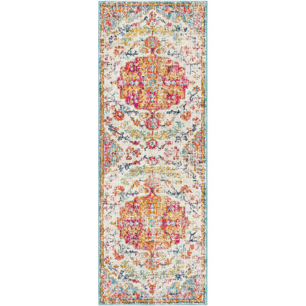 Demeter Orange 2 Ft. 7 In. X 7 Ft. 3 In. Runner Rug
