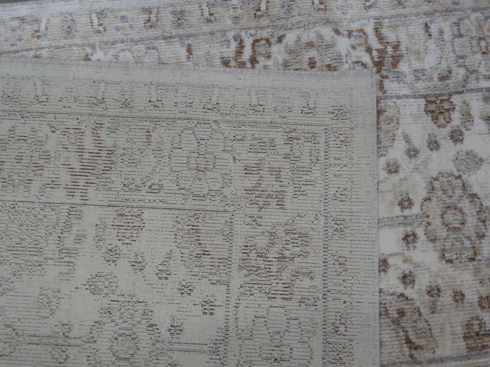 CREAM / LIGHT BROWN 2′-3″ X 7′ Flaw in Rug, Reduced Price 1172616454 ILLB702C-27