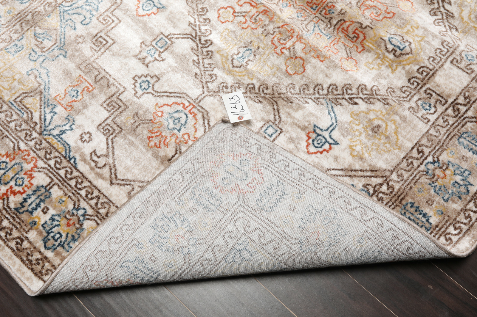 5′ x 7′ Transitional 100% Polypropylene Oriental Area Rug 5×7 Beige, Taupe