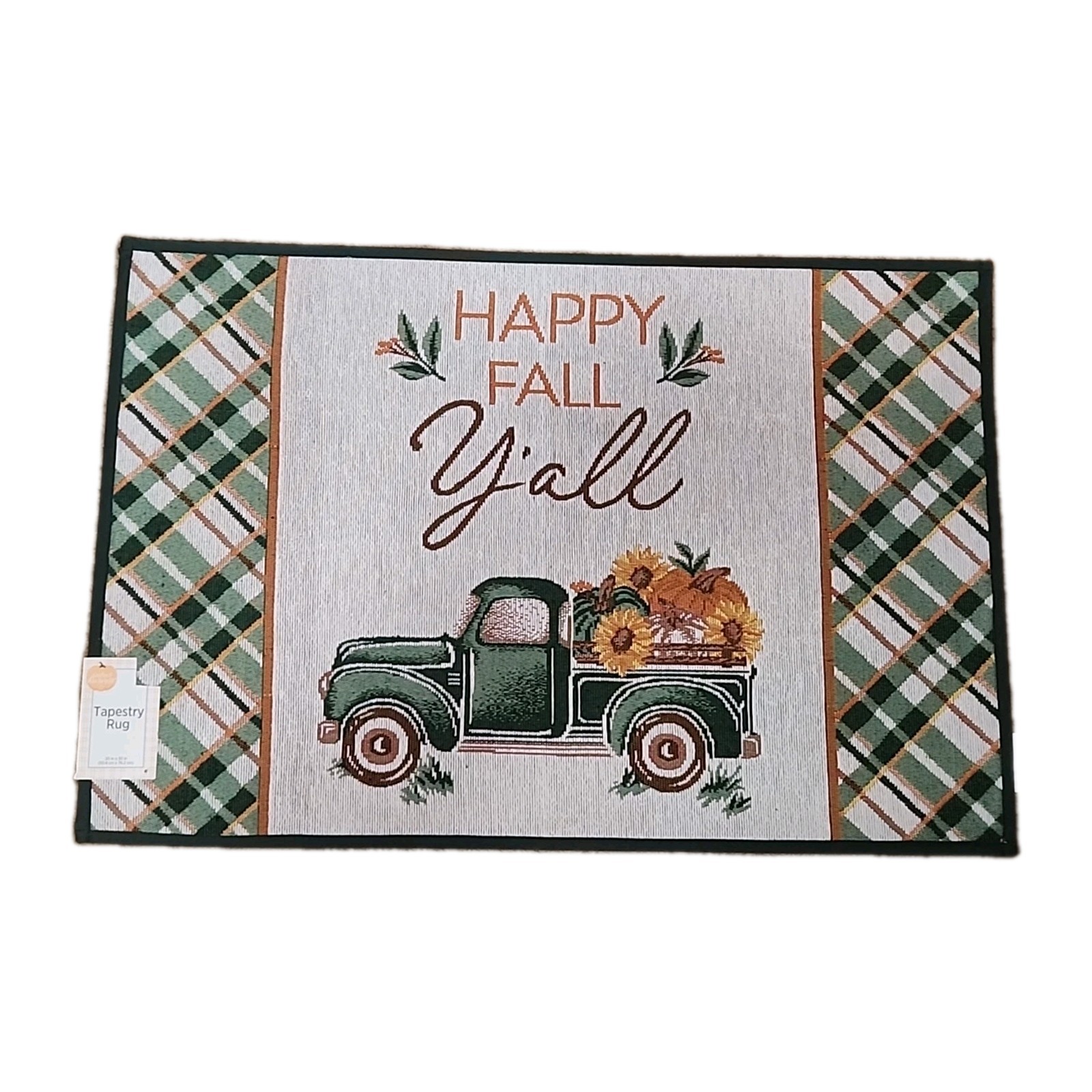 Perfect Harvest TAPESTRY – Happy Fall Y’all Truck Fall Autumn