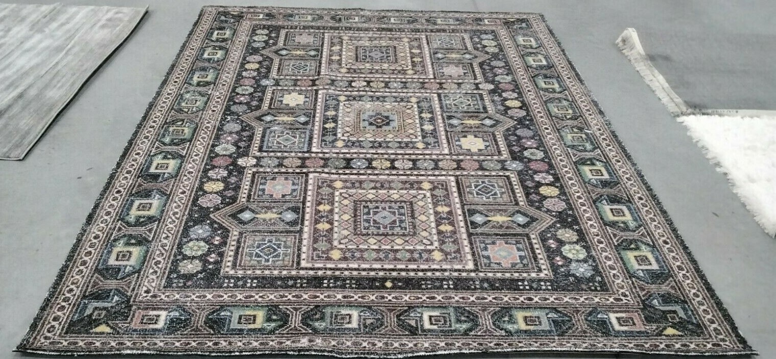 RUST / GREEN 8′ X 10′ Back Stain Rug, Reduced Price 1172703672 CLV205P-8