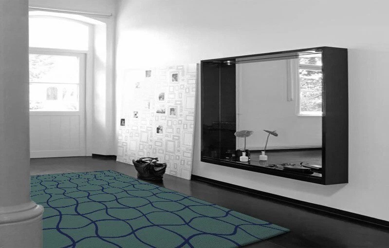 New Modern Abstract Designer Hand Tufted Rug For Living Room Woven Tufted Rug..