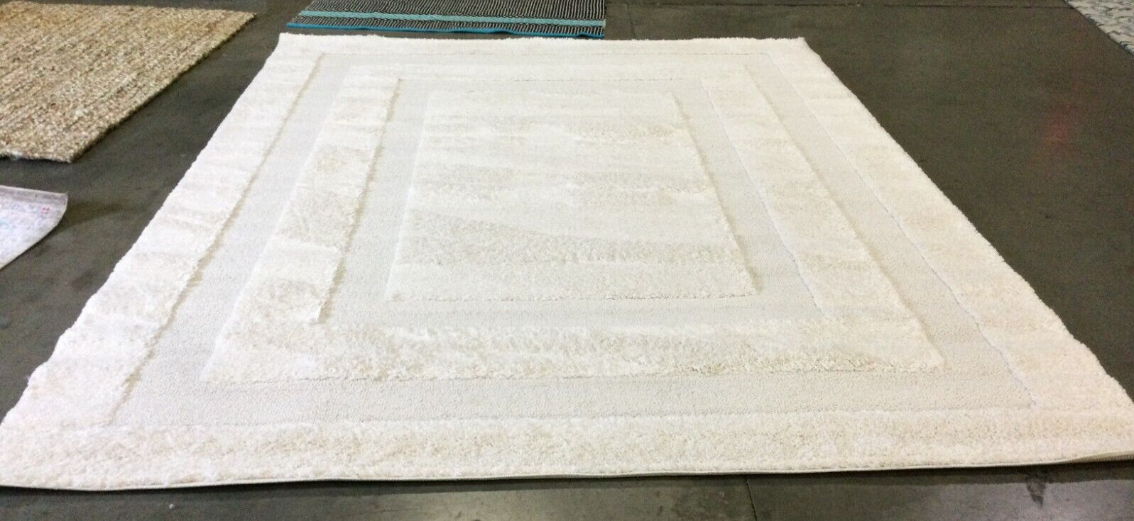 CREME / CREME 8′ X 10′ Back Stain Rug, Reduce price 1172655524