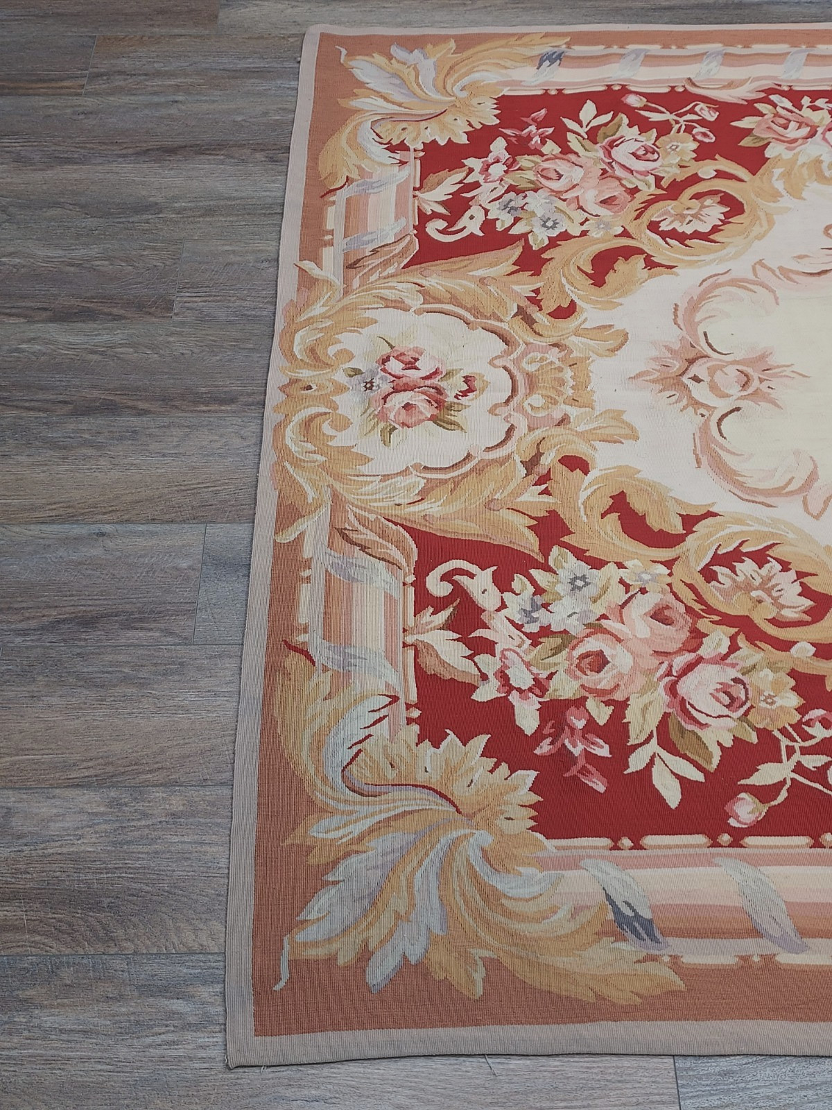 French Chinese Tapestry Hand Made Super Fine Rug 5.5×9 Ft