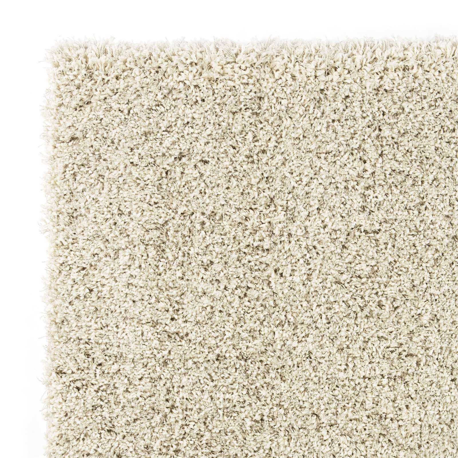 Soft Fluffy Shaggy High Pile Rug Bedroom Living Room Dorm Cream Beige Carpet